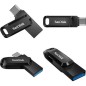 SanDisk Ultra Dual Drive 128GB 3.2 Gen 1 USB stick Sort SanDisk Ultra Dual Drive 128GB 3.2 Gen 1 USB stick Sort